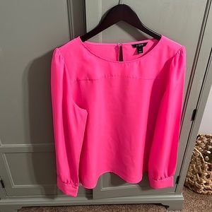 J. Crew pink blouse